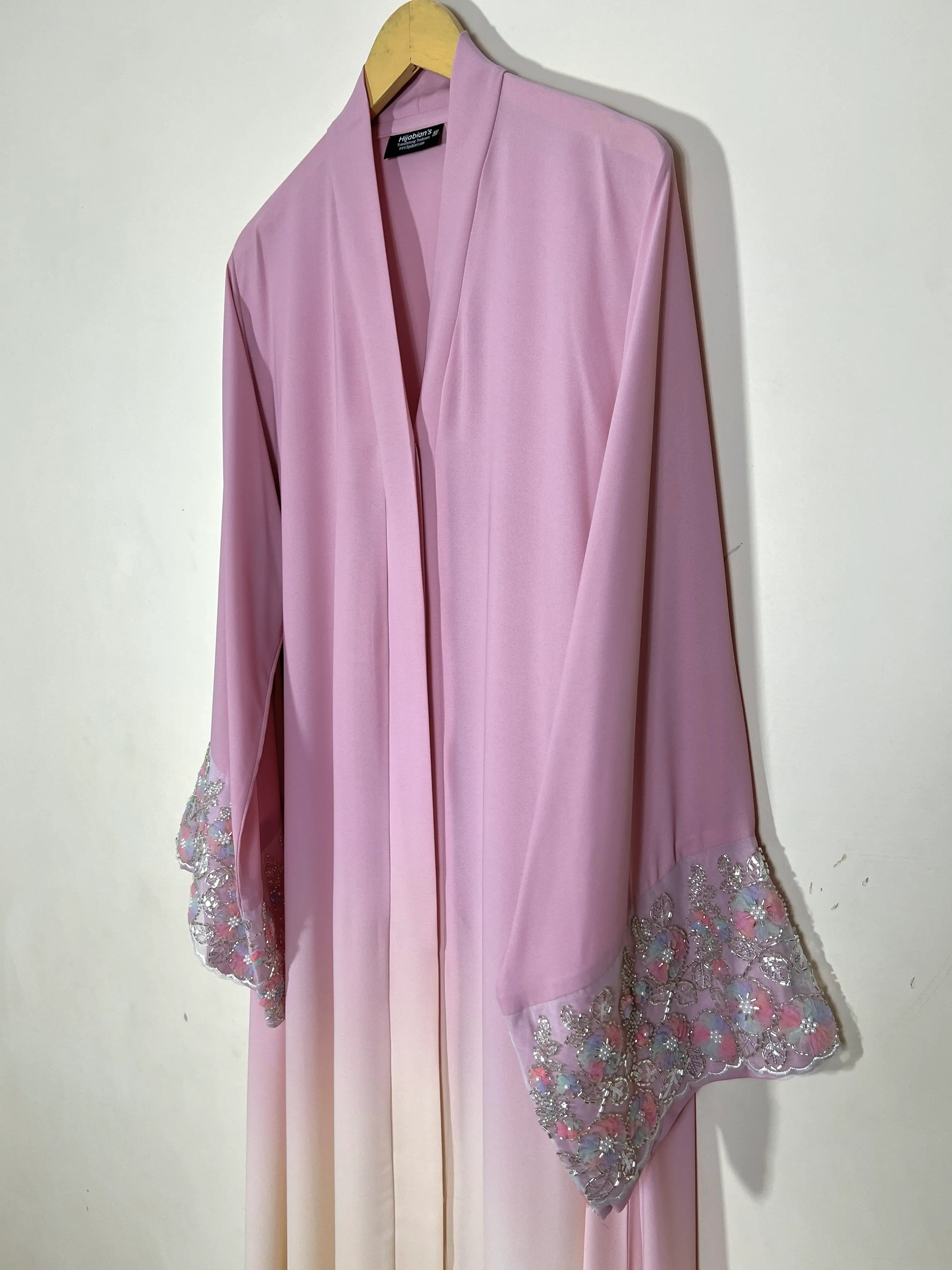 Blush Rose - Gleam of Reverie Abaya HJ1575 Secondary image
