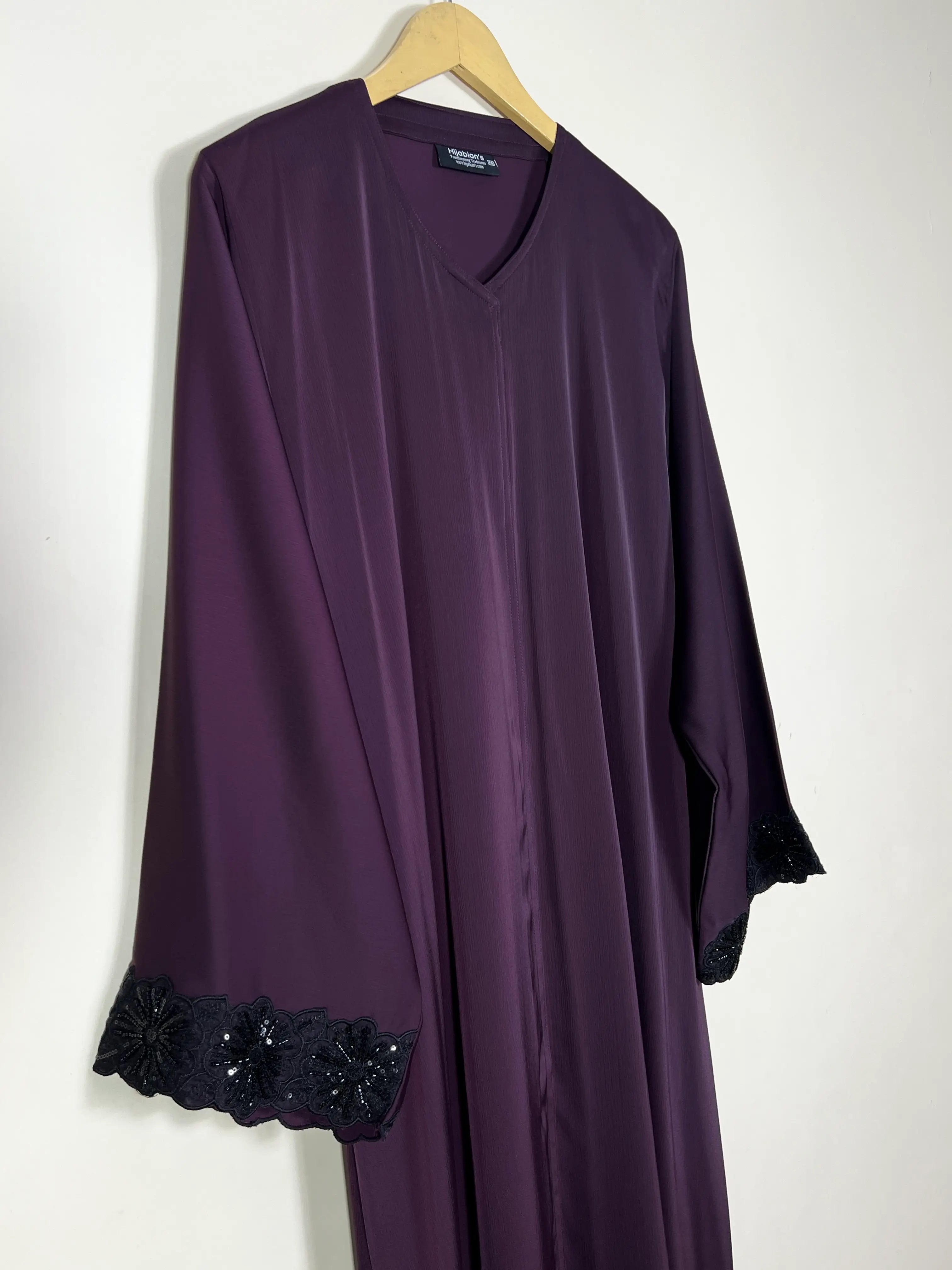 Purple - Amara Luxe Abaya HJ1572