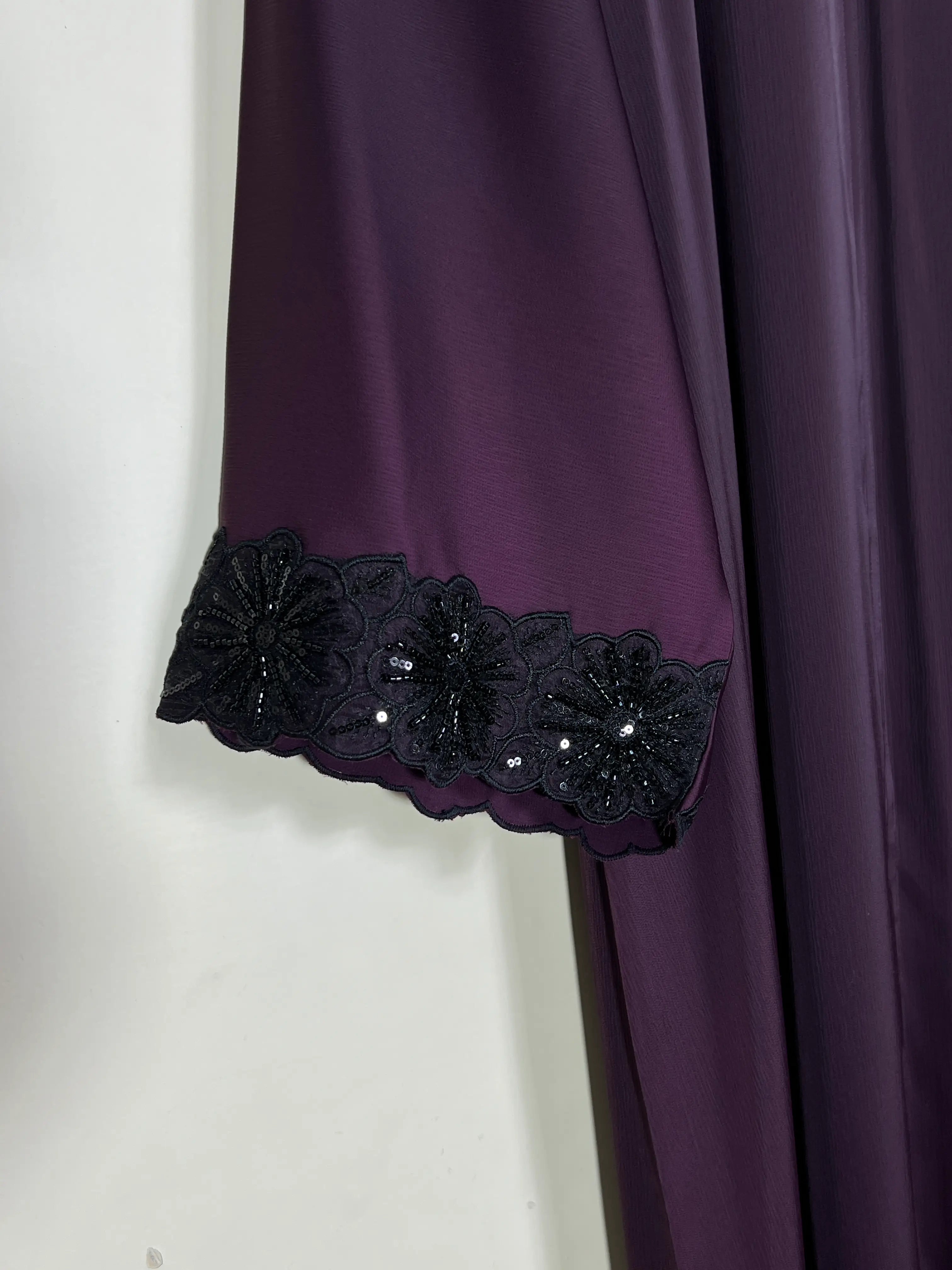 Purple - Amara Luxe Abaya HJ1572