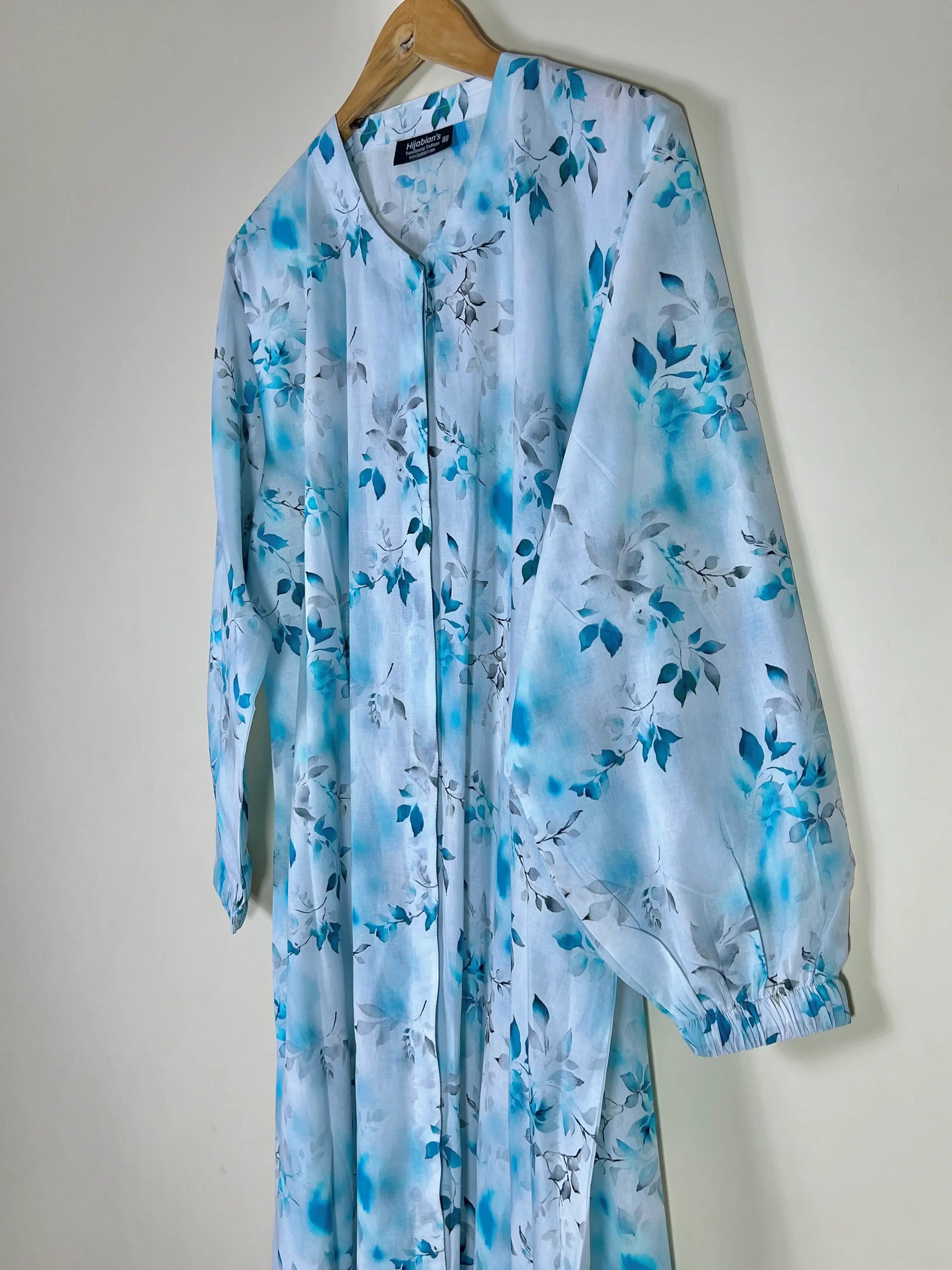 Arctic Sky - Arabic Lawn Abaya HJ1584