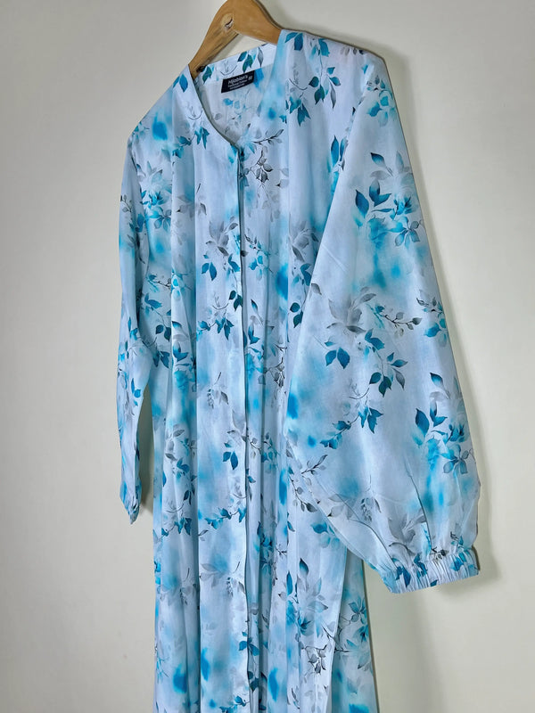 Arctic Sky - Arabic Lawn Abaya HJ1584