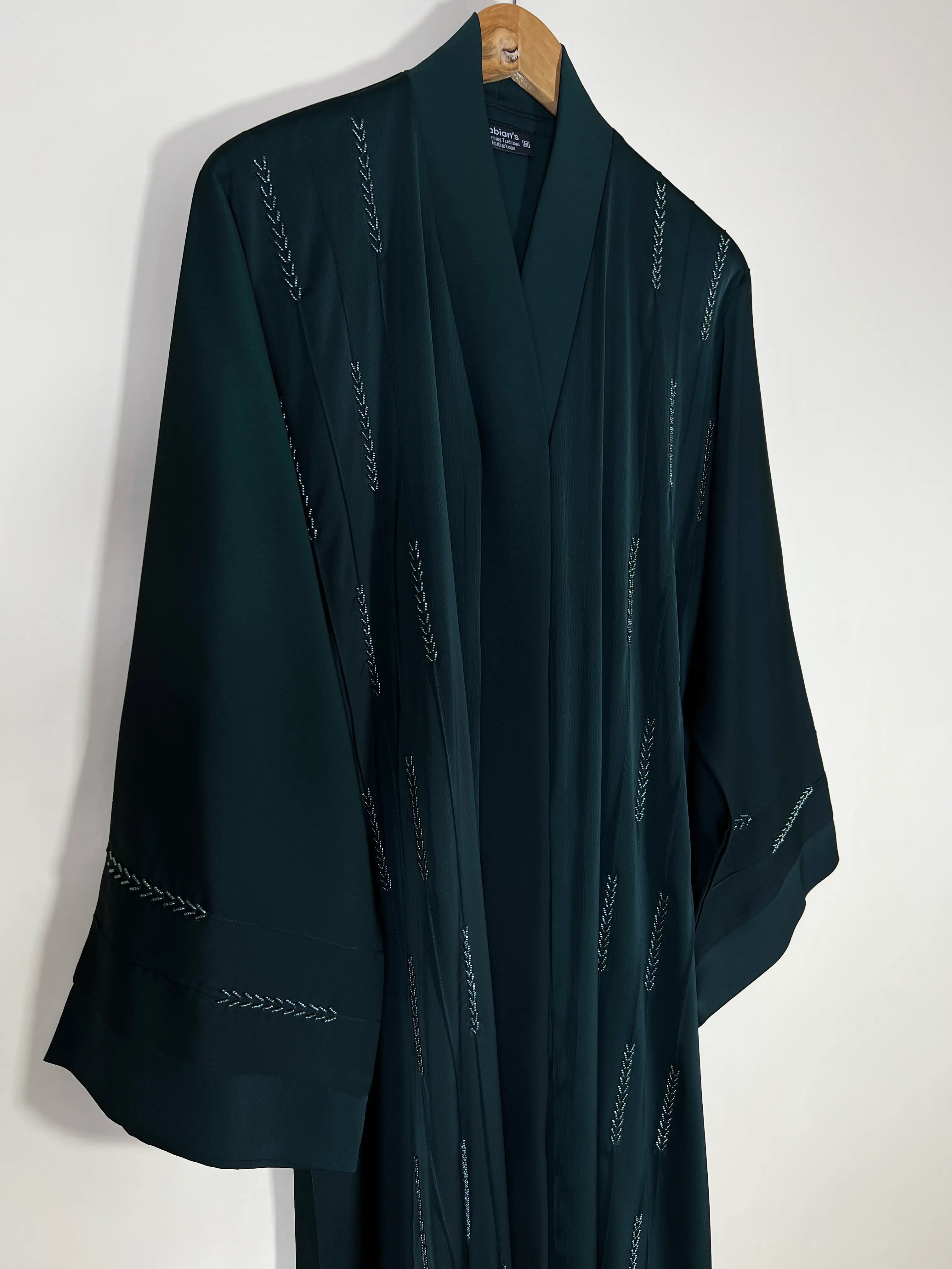 Bottle Green - Yasmin Abaya HJ1579