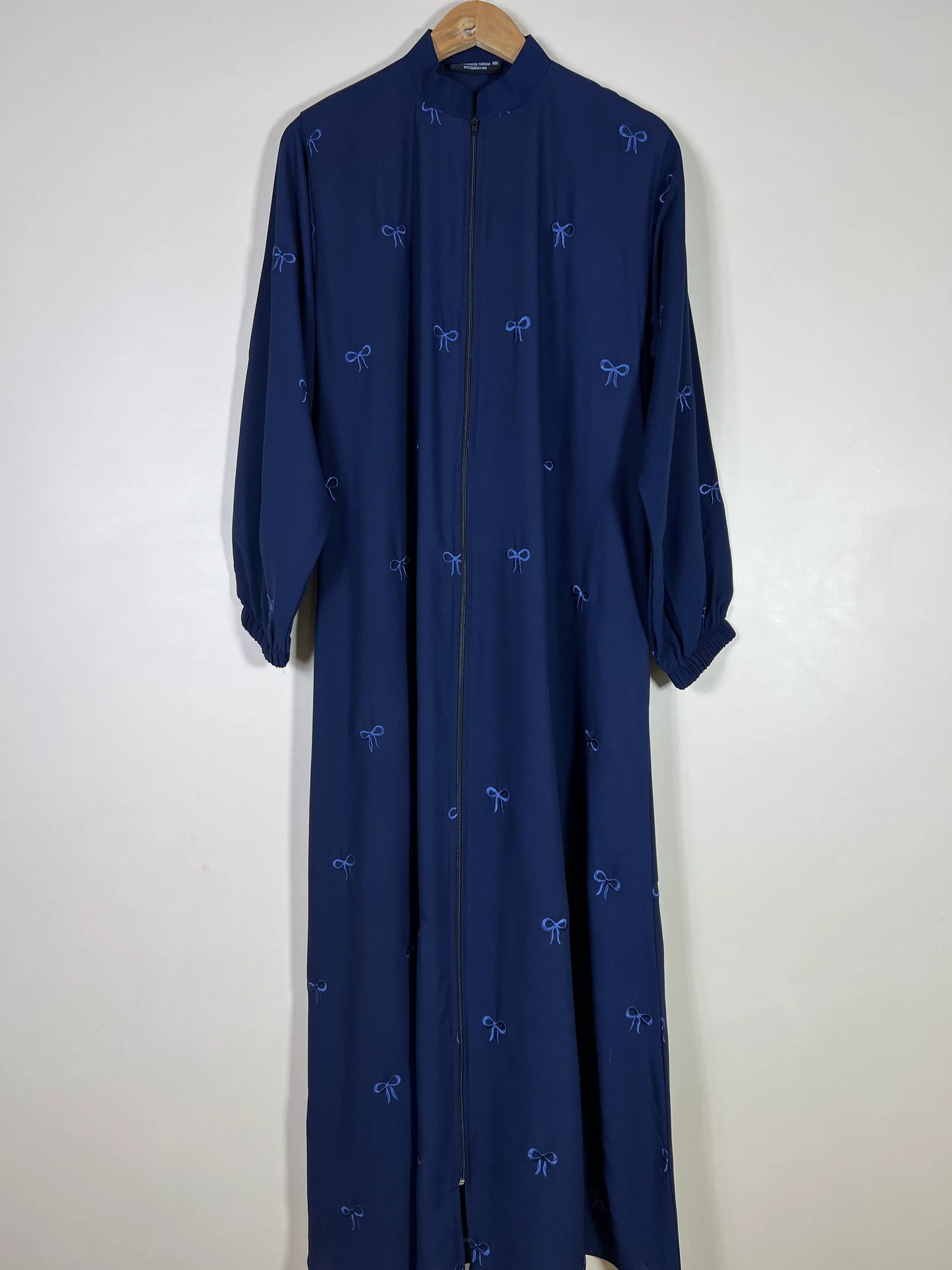 Navy Blue - Signature Bowline Abaya HJ1587