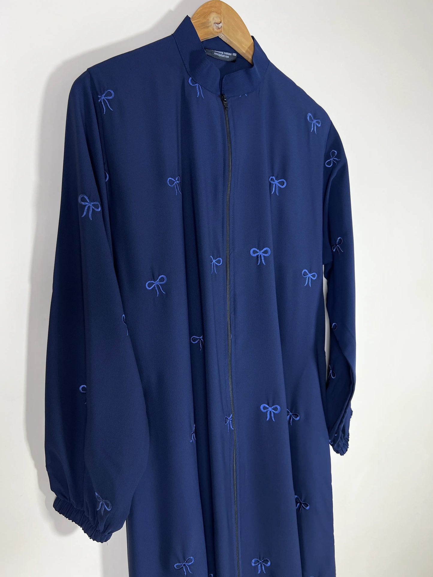 Navy Blue - Signature Bowline Abaya HJ1587