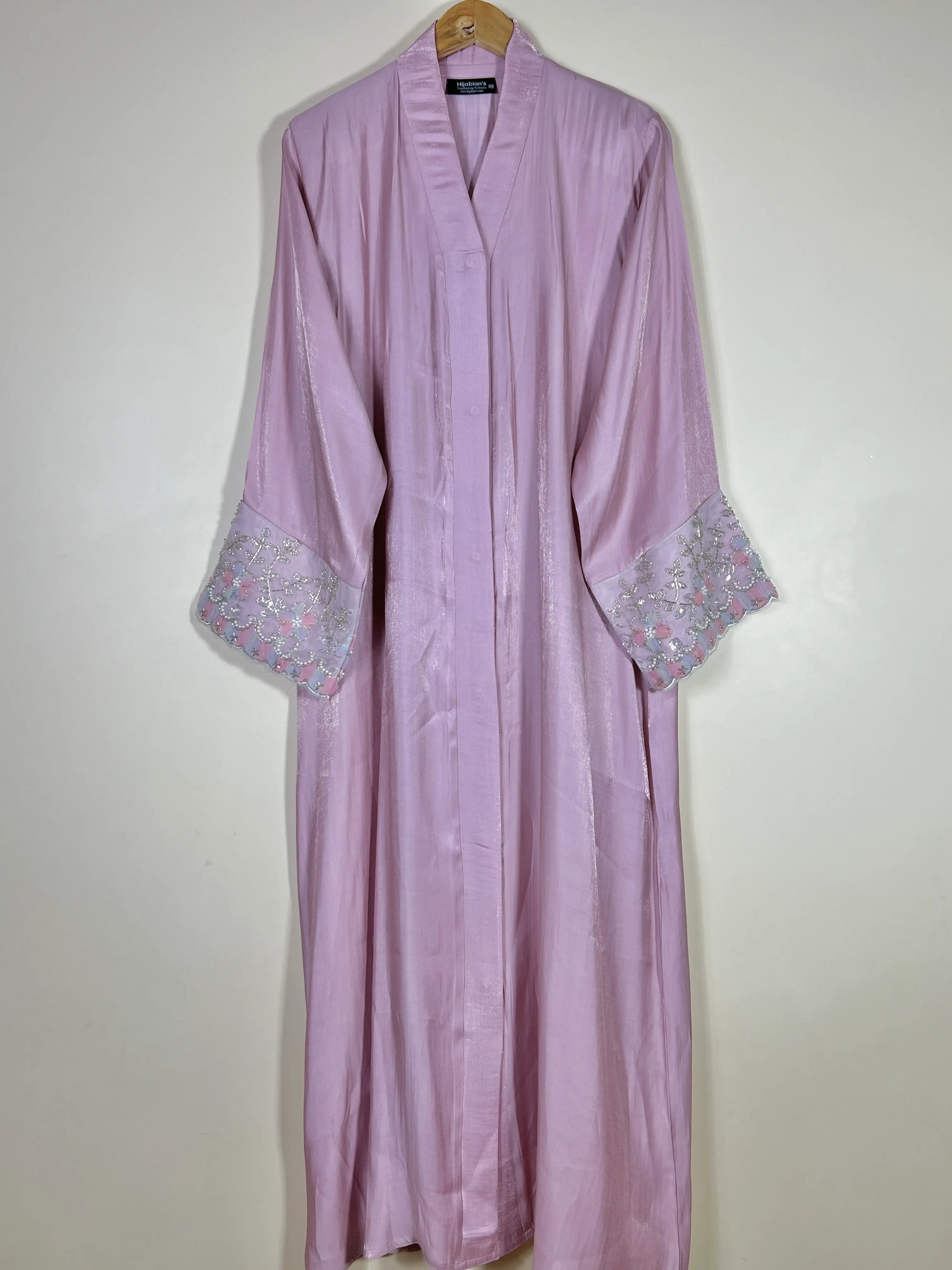 Deep Lilac - Gleam of Reverie Abaya HJ1581