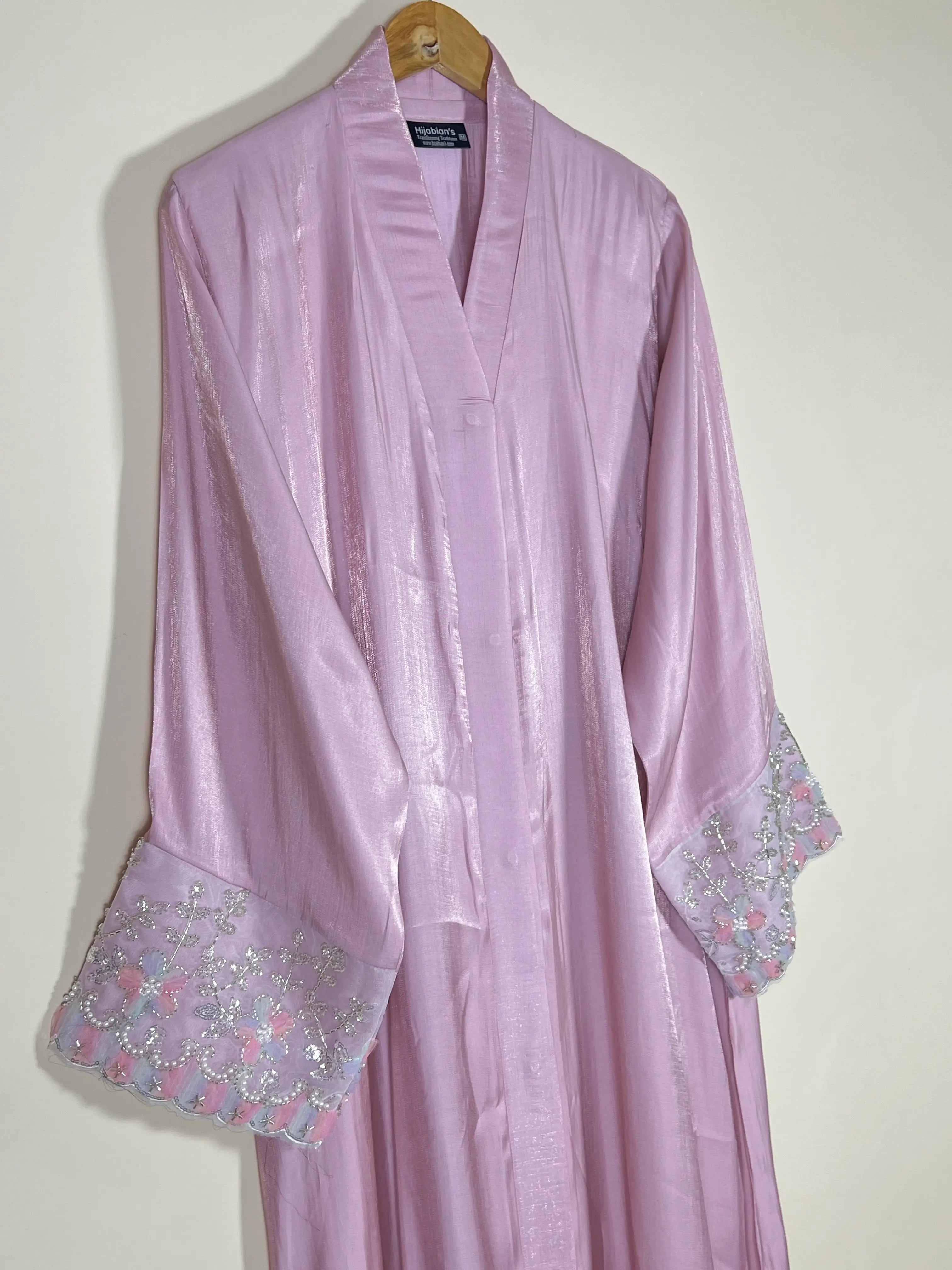Deep Lilac - Gleam of Reverie Abaya HJ1581