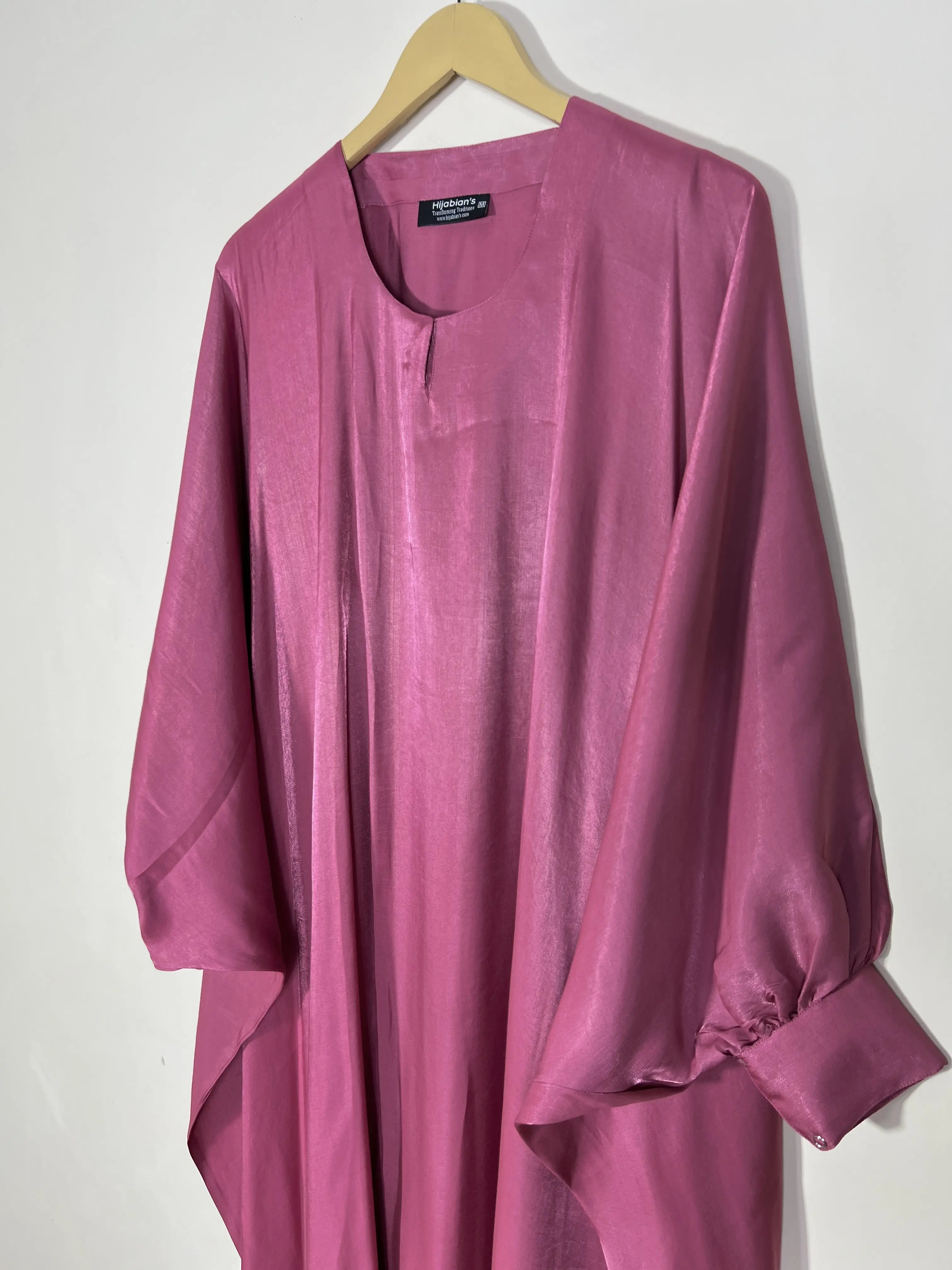 Fuchsia Pink - Nourah Abaya HJ1751 Secondary image