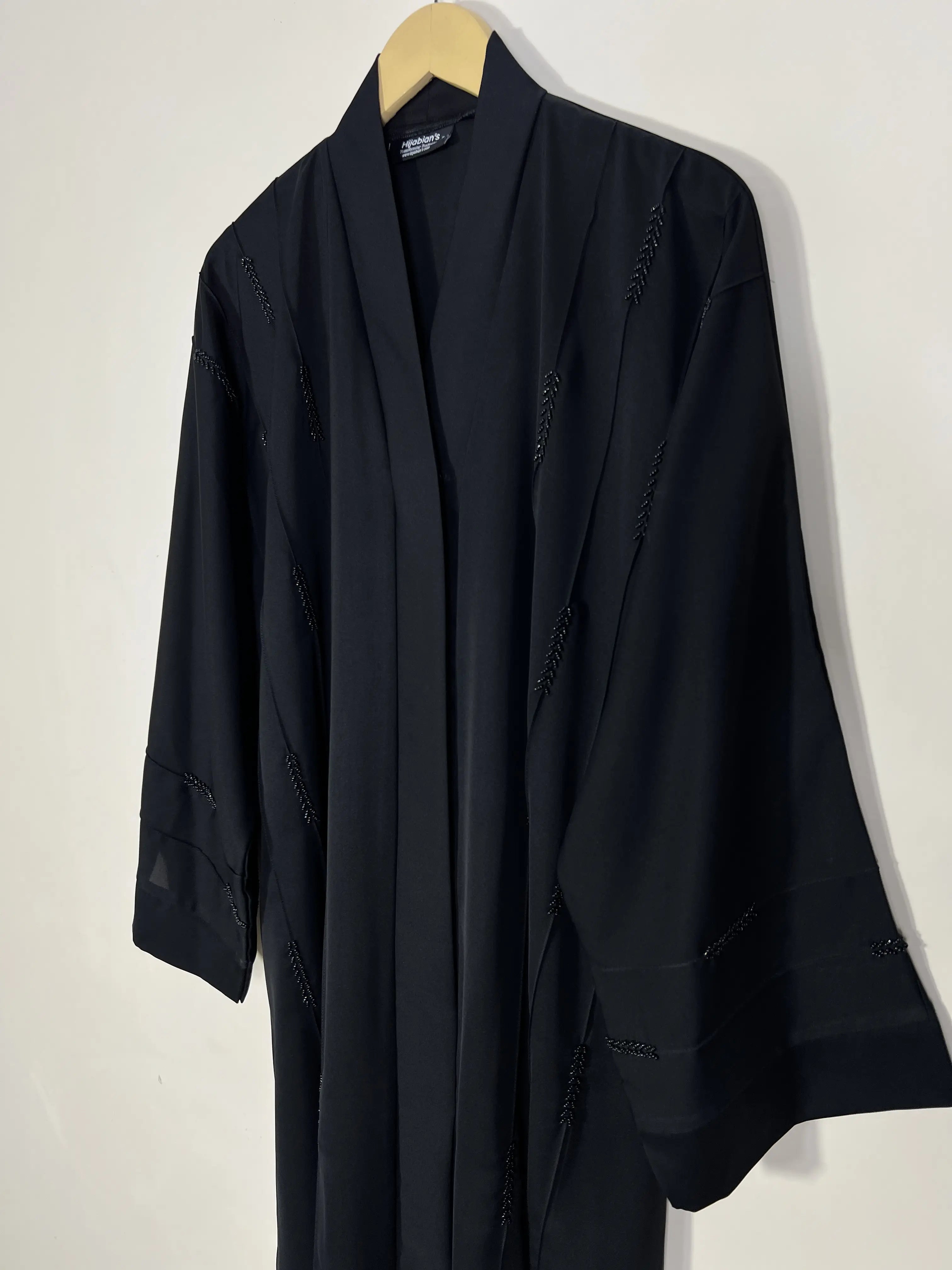 Black - Yasmin Abaya HJ1475 Secondary image