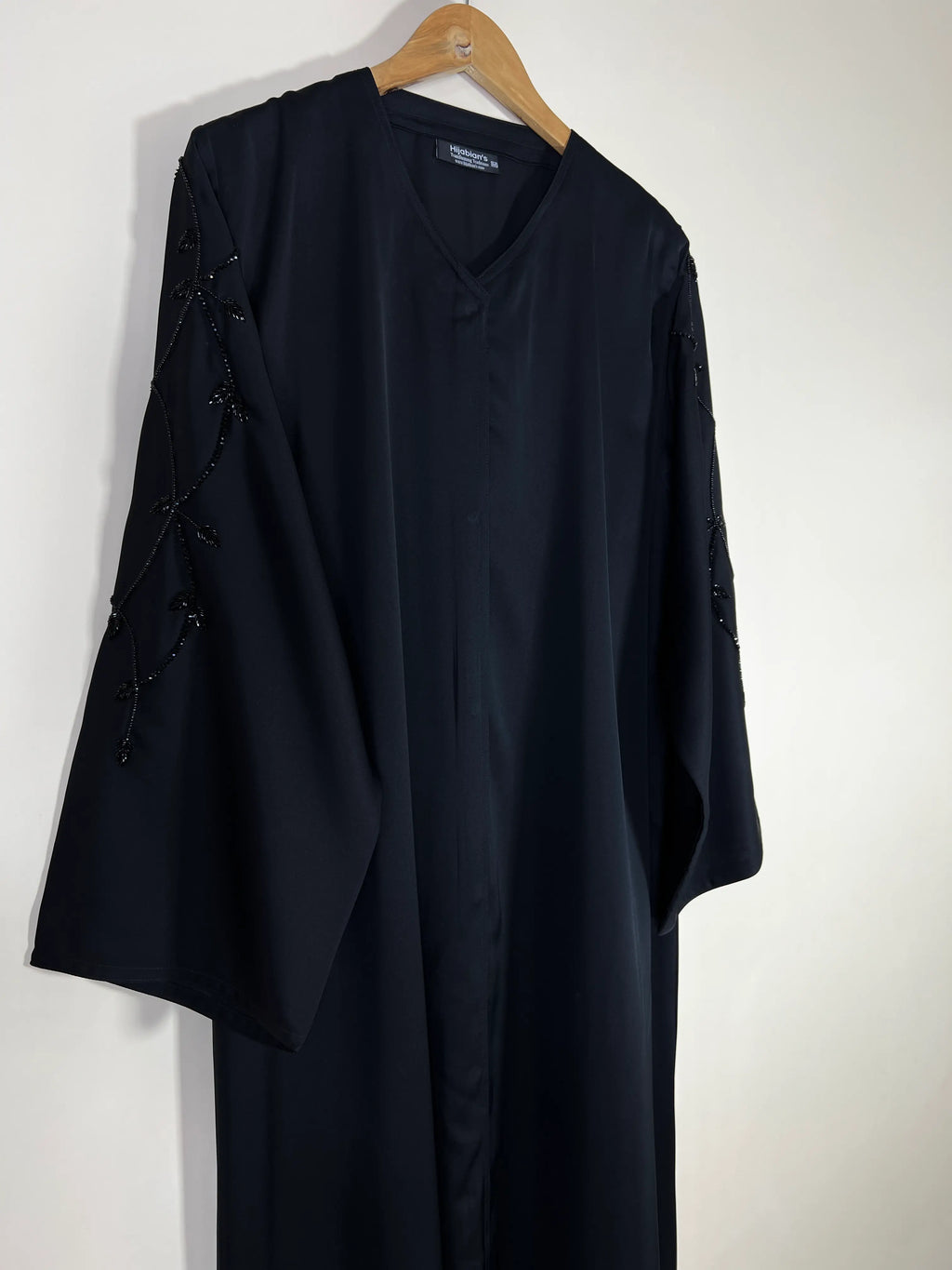 Black - Rania Luxe Abaya HJ1681