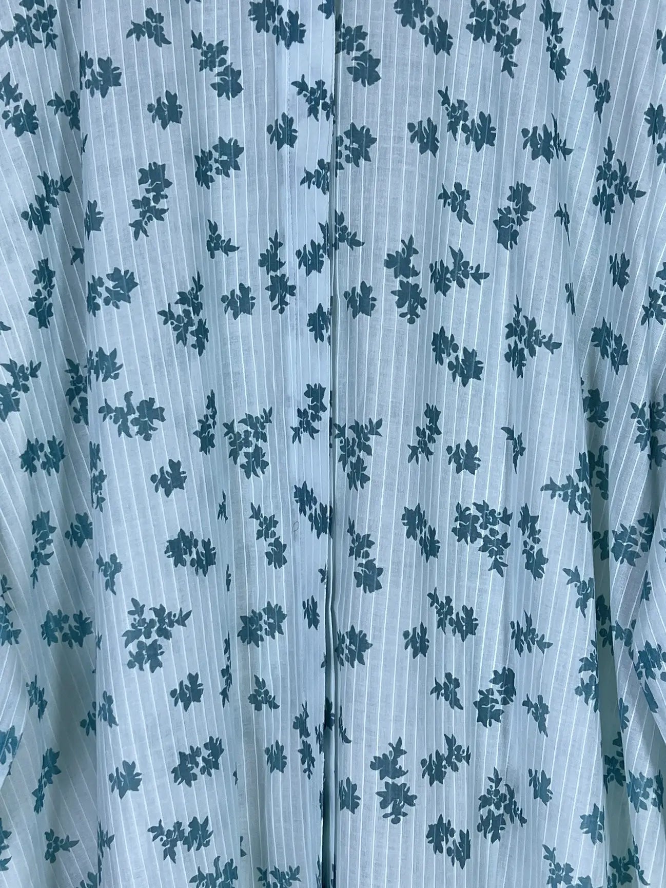 Sky Blue - Arabic Lawn Abaya HJ1618