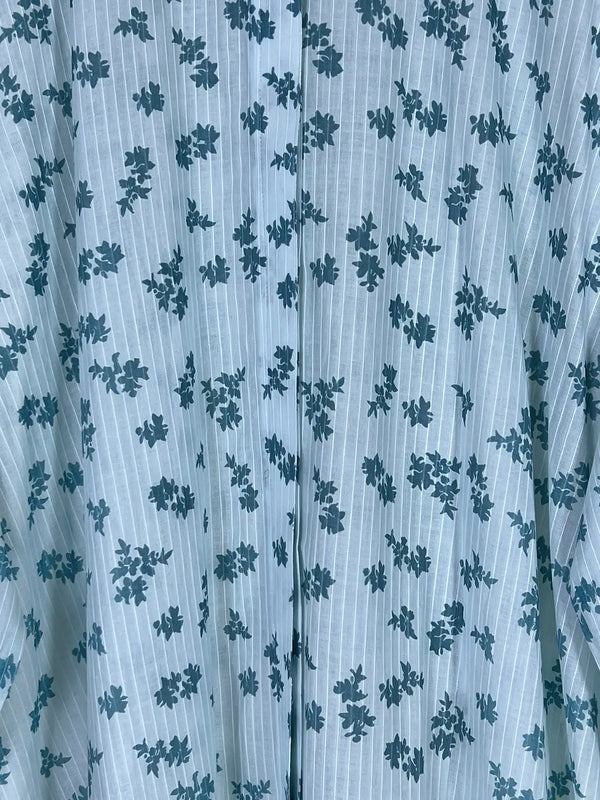 Sky Blue - Arabic Lawn Abaya HJ1618