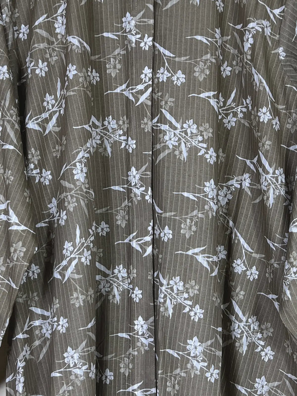 Taupe Brown - Arabic Lawn Abaya HJ1622