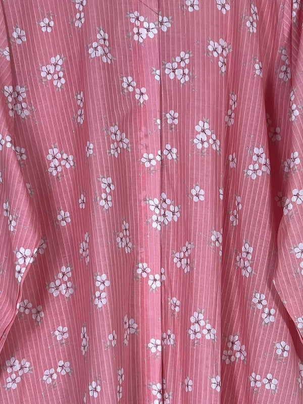 Rose Pink - Arabic Lawn Abaya HJ1623