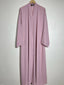 Blush Pink - Pearls Adorned Classic Abaya HJ1474