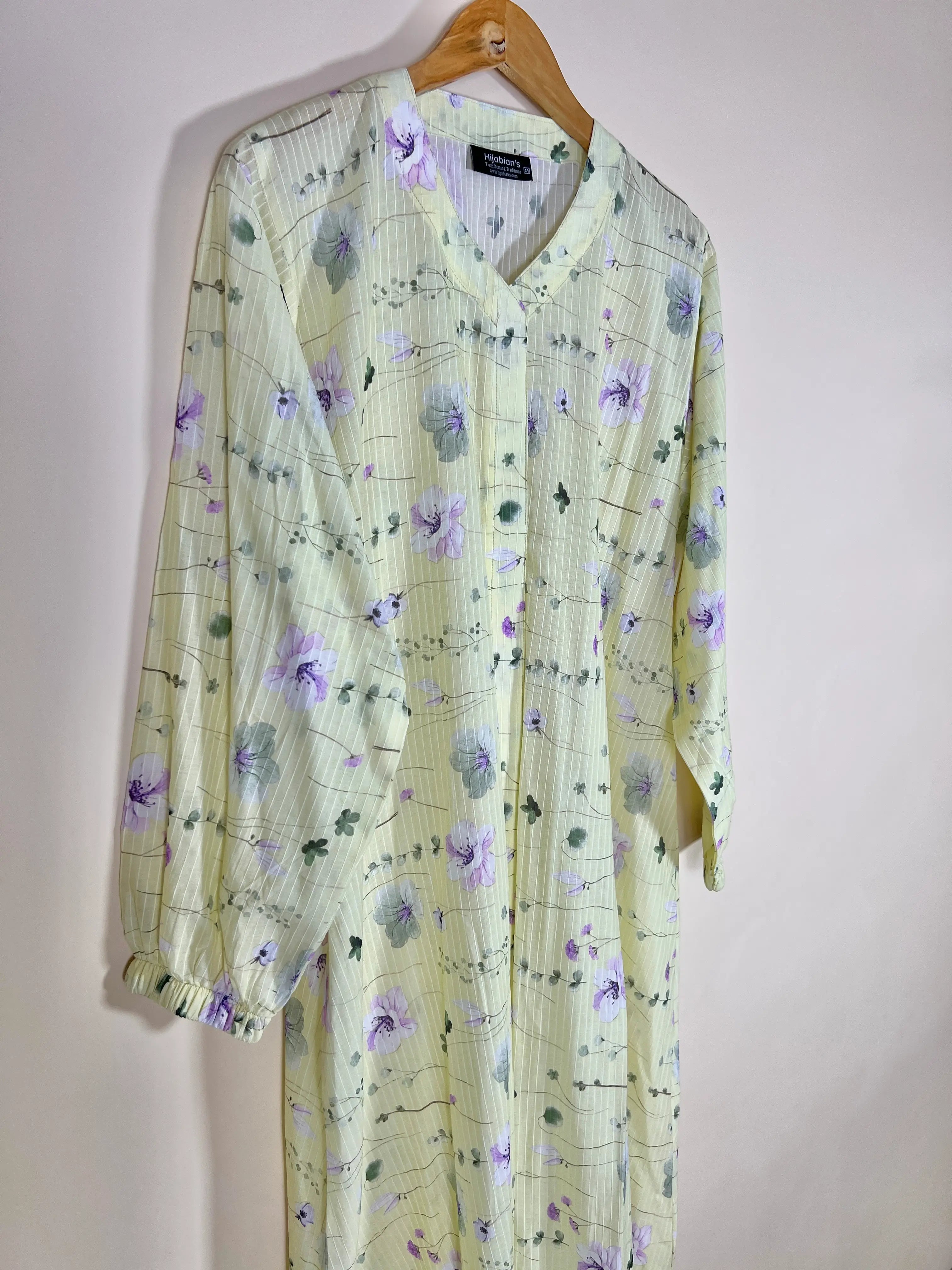 Buttercup - Arabic Lawn Abaya HJ1635