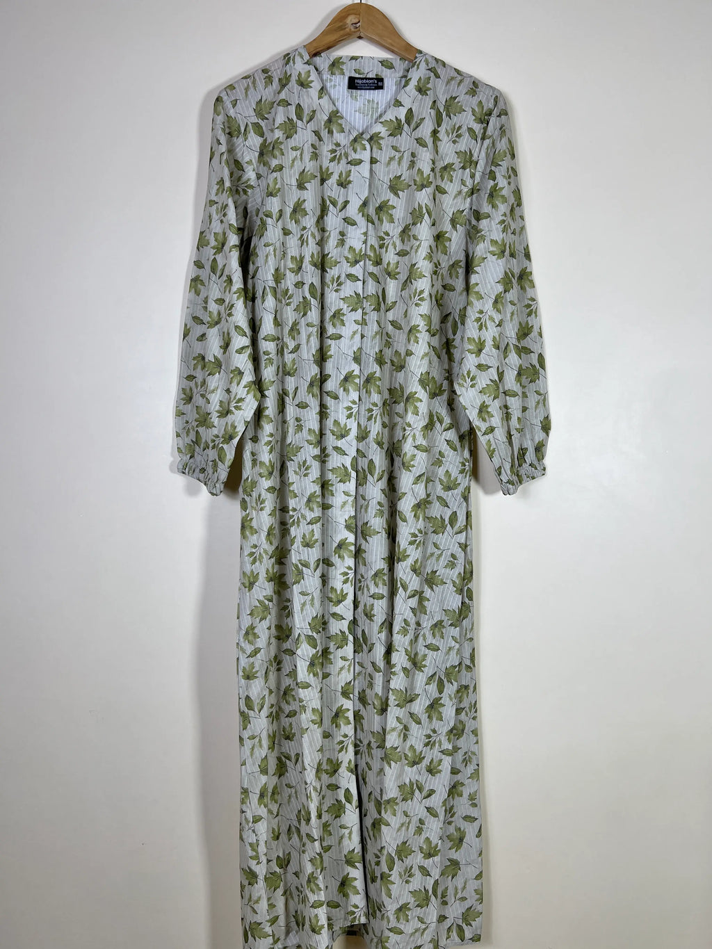 Fern Mist - Arabic Lawn Abaya HJ1637