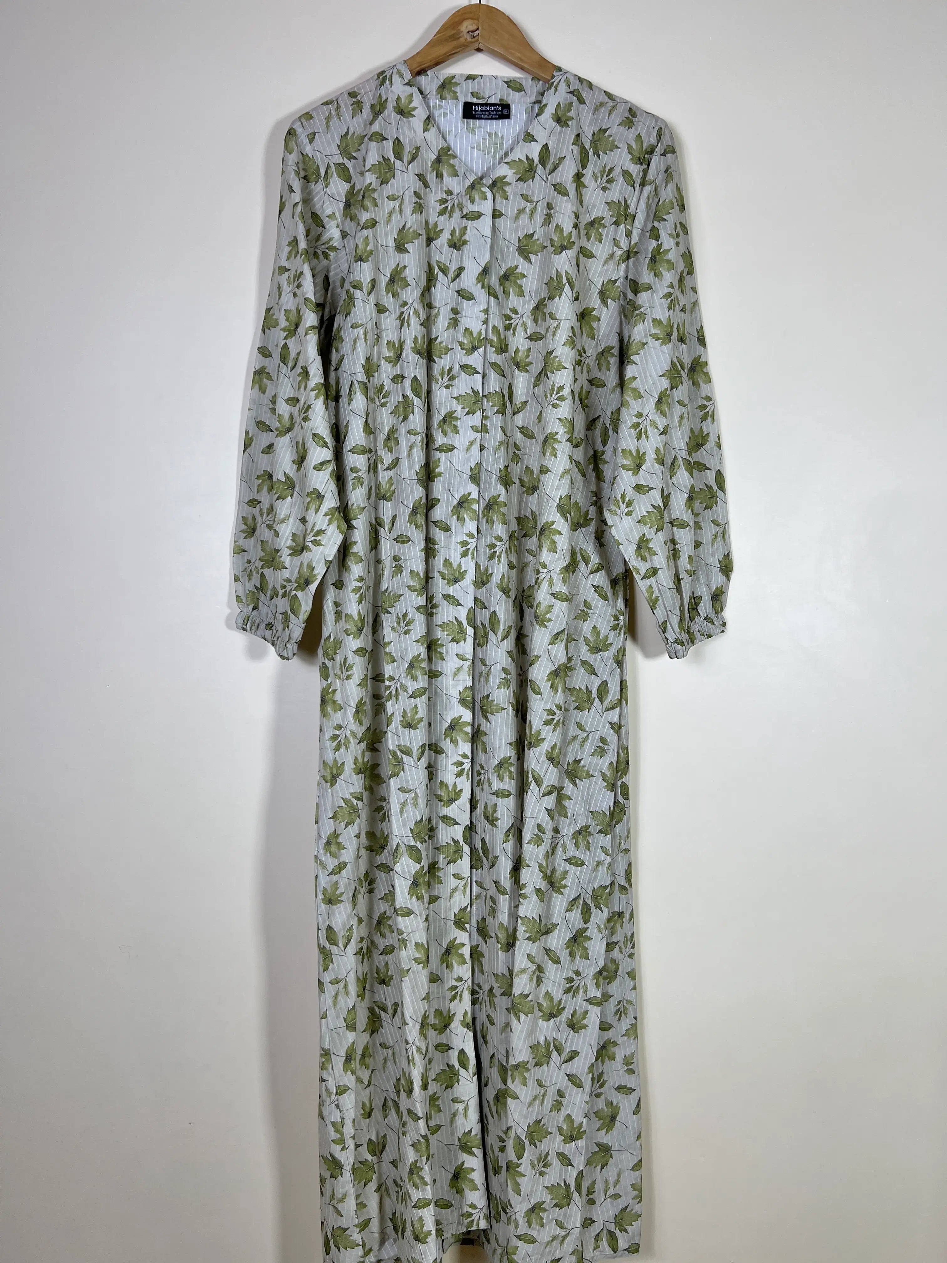 Fern Mist - Arabic Lawn Abaya HJ1637