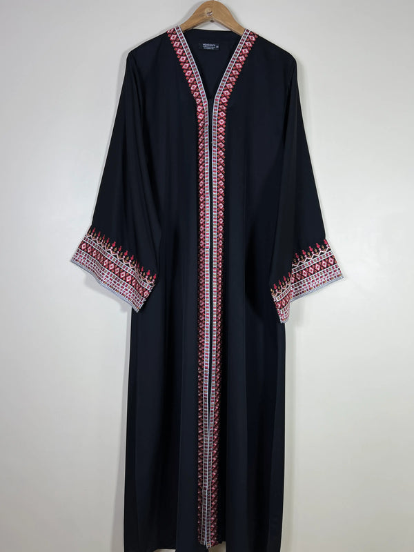 Black - Heritage Abaya HJ1641