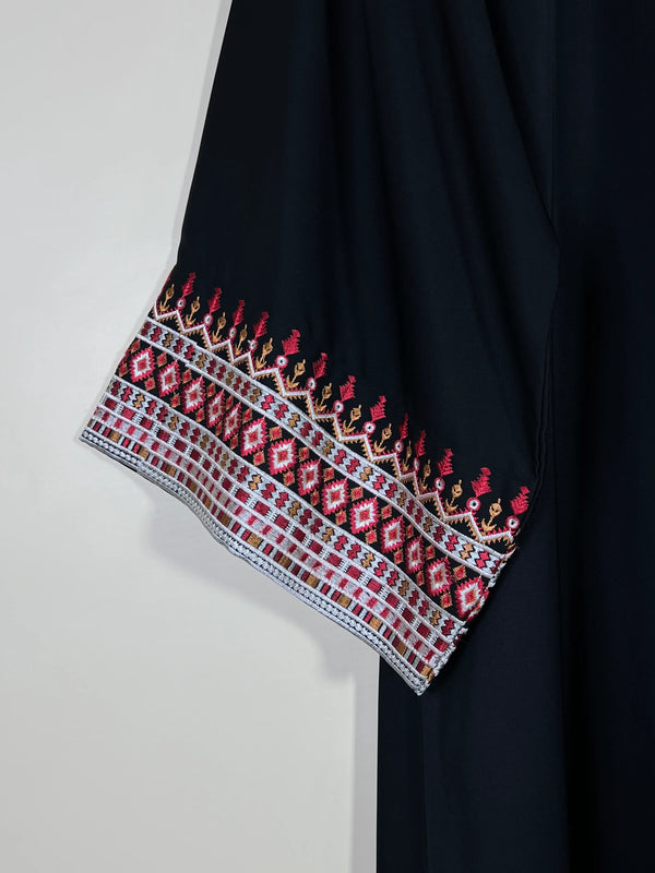 Black - Heritage Abaya HJ1641
