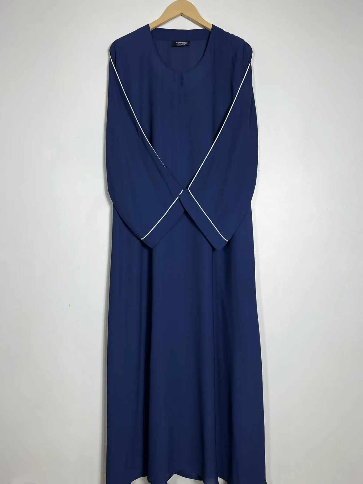 Blue - Dori Pipen Maxi Abaya HJ0788 Main image