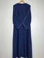Blue - Dori Pipen Maxi Abaya HJ0788