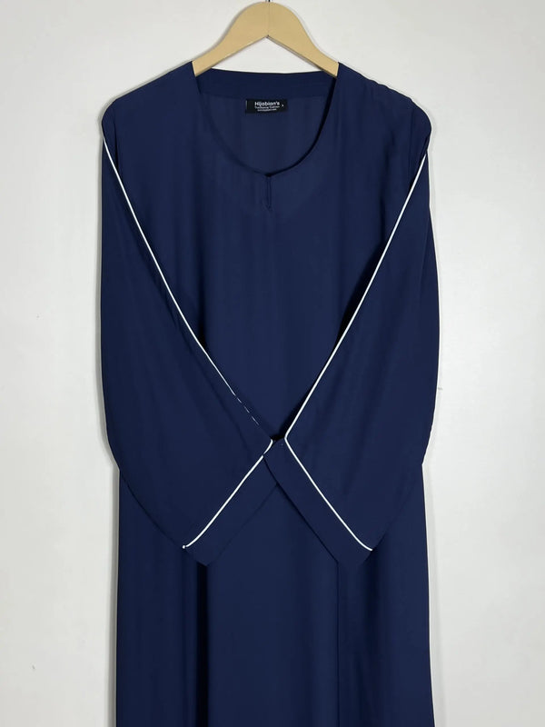 Blue - Dori Pipen Maxi Abaya HJ0788