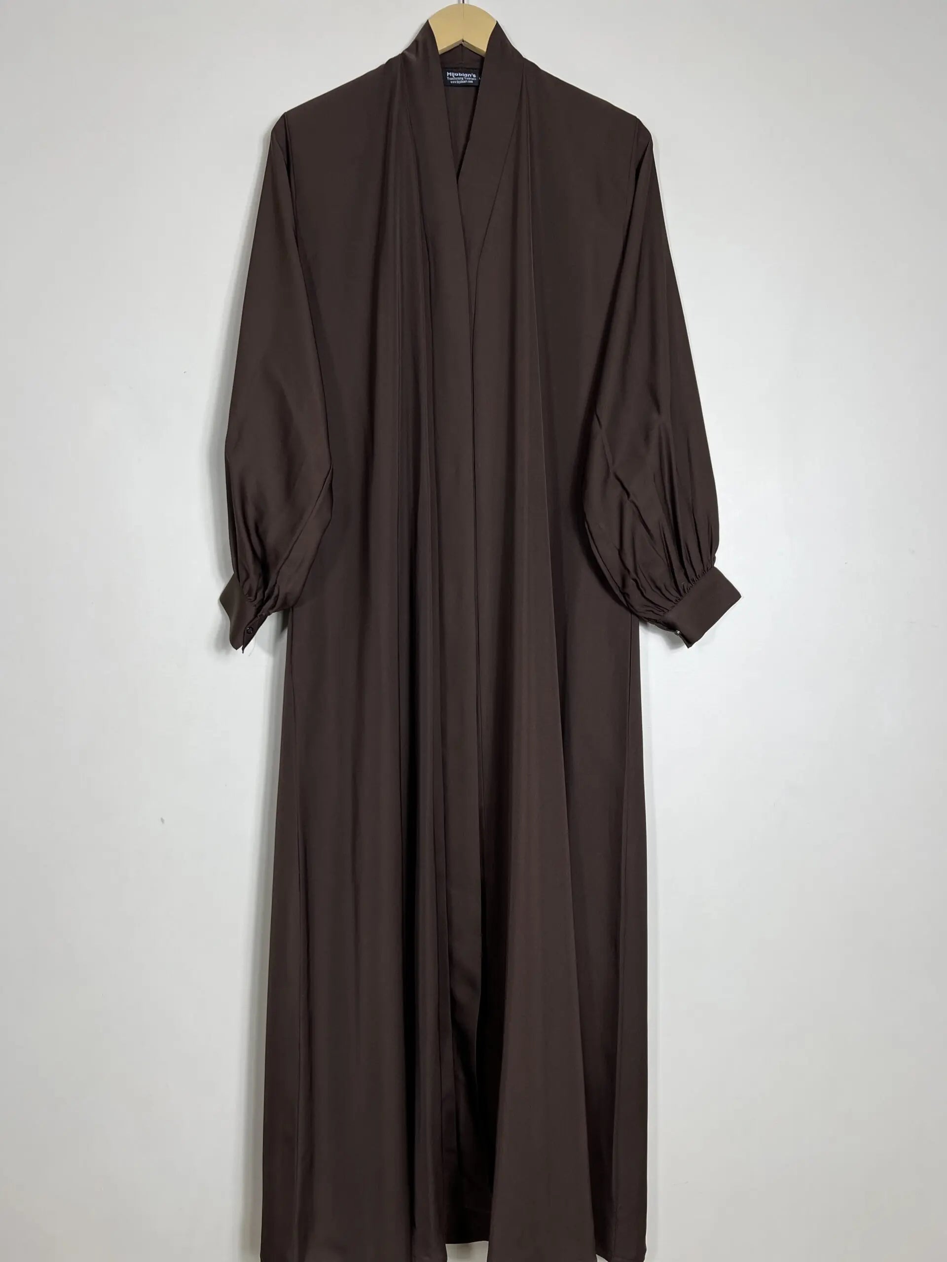 Brown - Front Open Abaya HJ0778