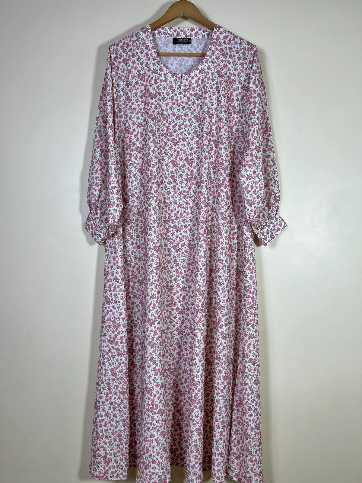 Blush - Floral Maxi Abaya HJ1663 Main image