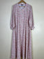 Blush - Floral Maxi Abaya HJ1663