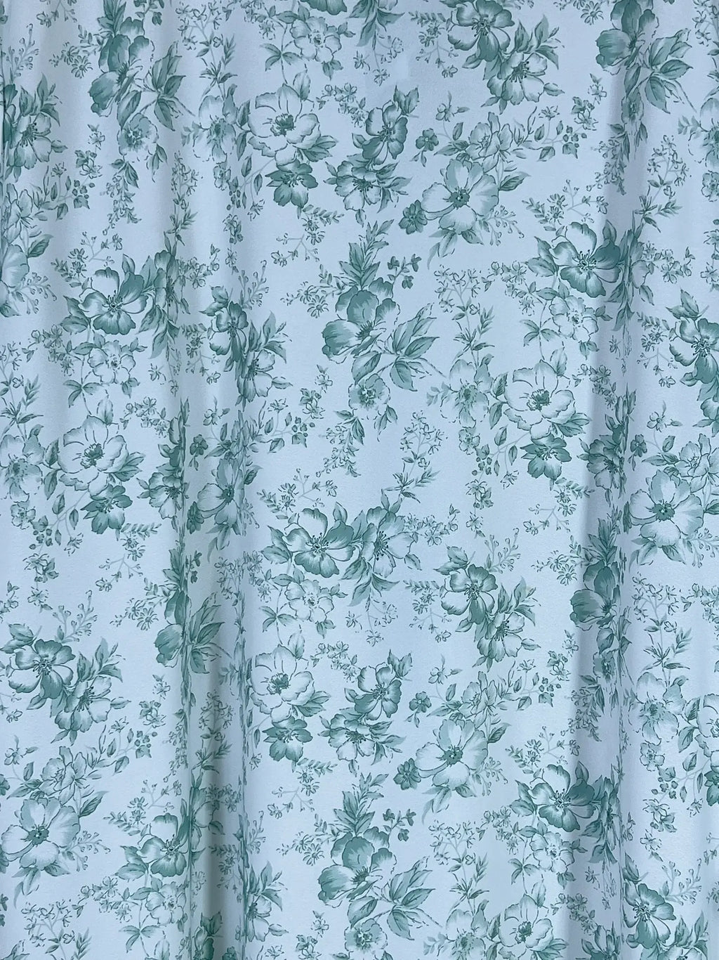 Mint White - Floral Maxi Abaya HJ1664