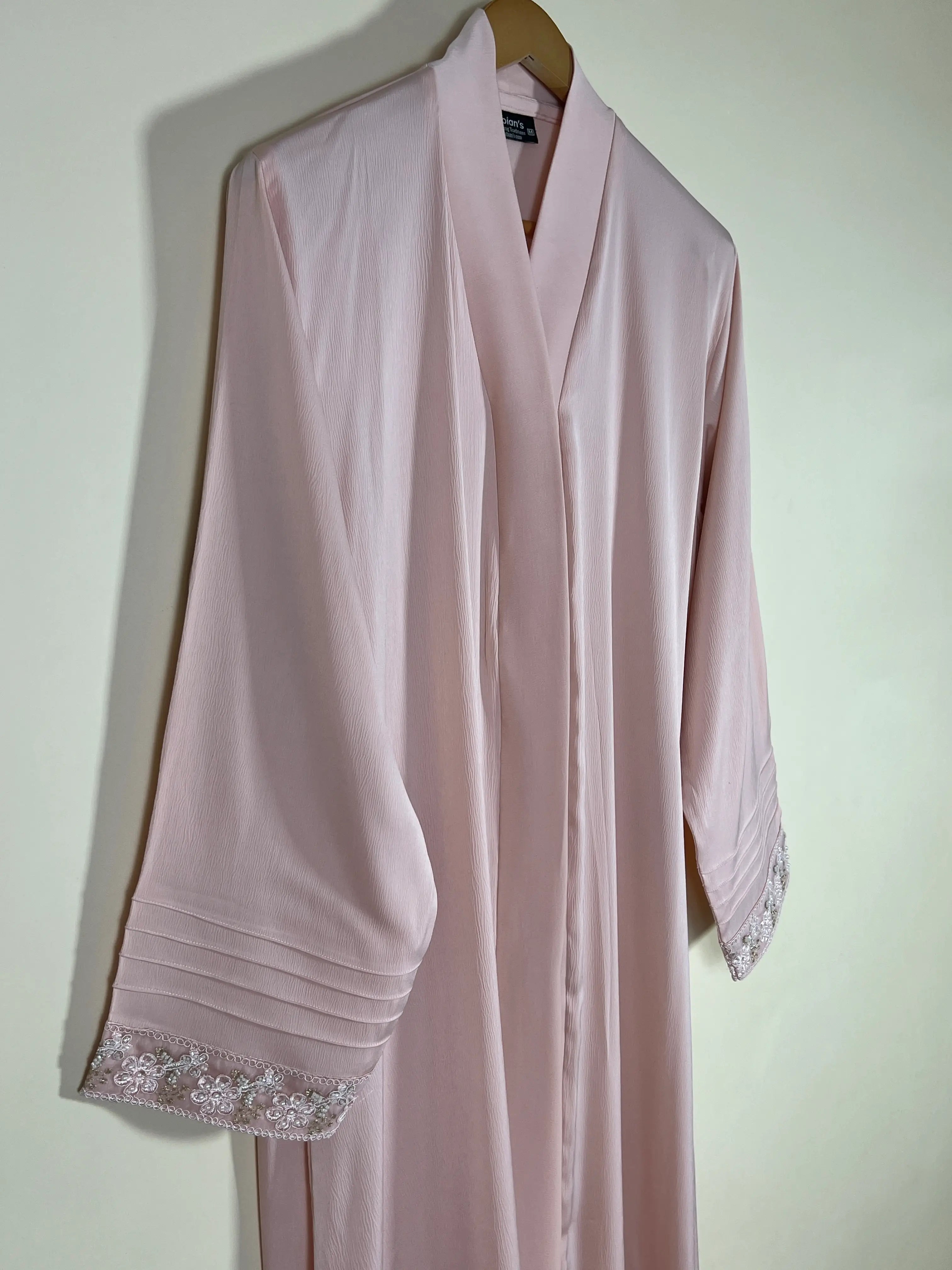 Dusty Rose - Dream Lace Abaya HJ1672