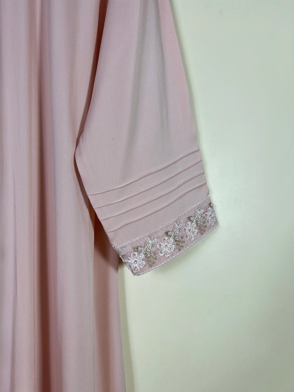 Dusty Rose - Dream Lace Abaya HJ1672