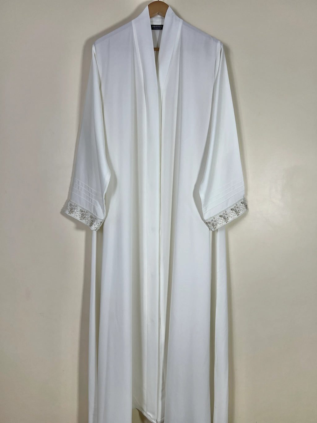 White - Dream Lace Abaya HJ1673