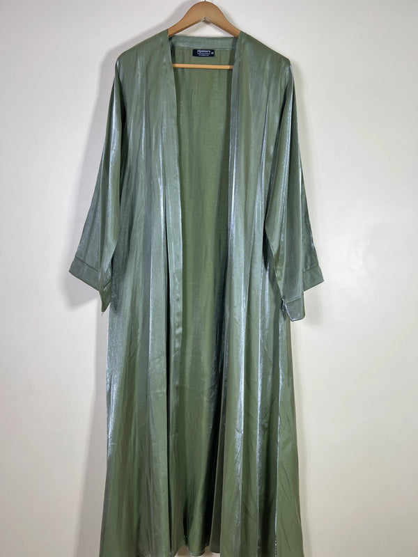 Olive Green - Hoor Silk Upper HJ1675