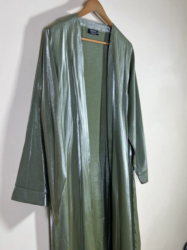 Olive Green - Hoor Silk Upper HJ1675