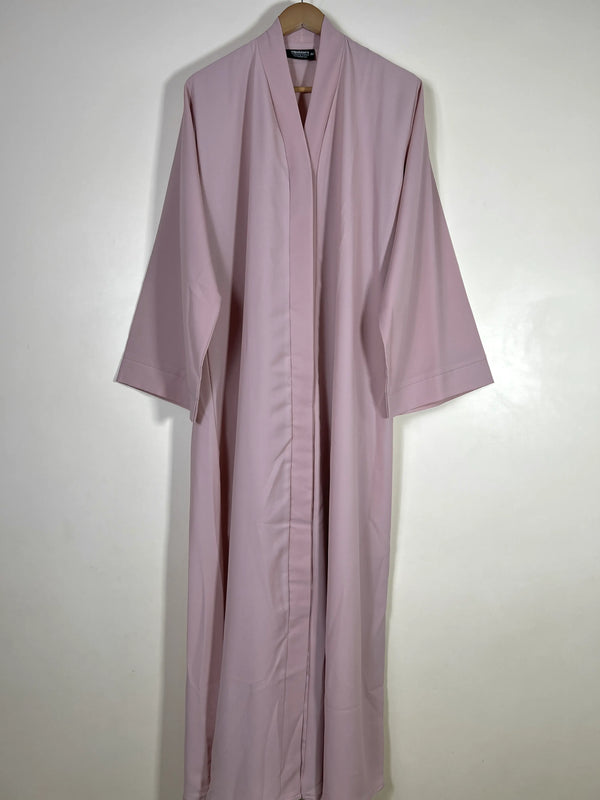 Blush Pink - Grace Open Abaya HJ1676