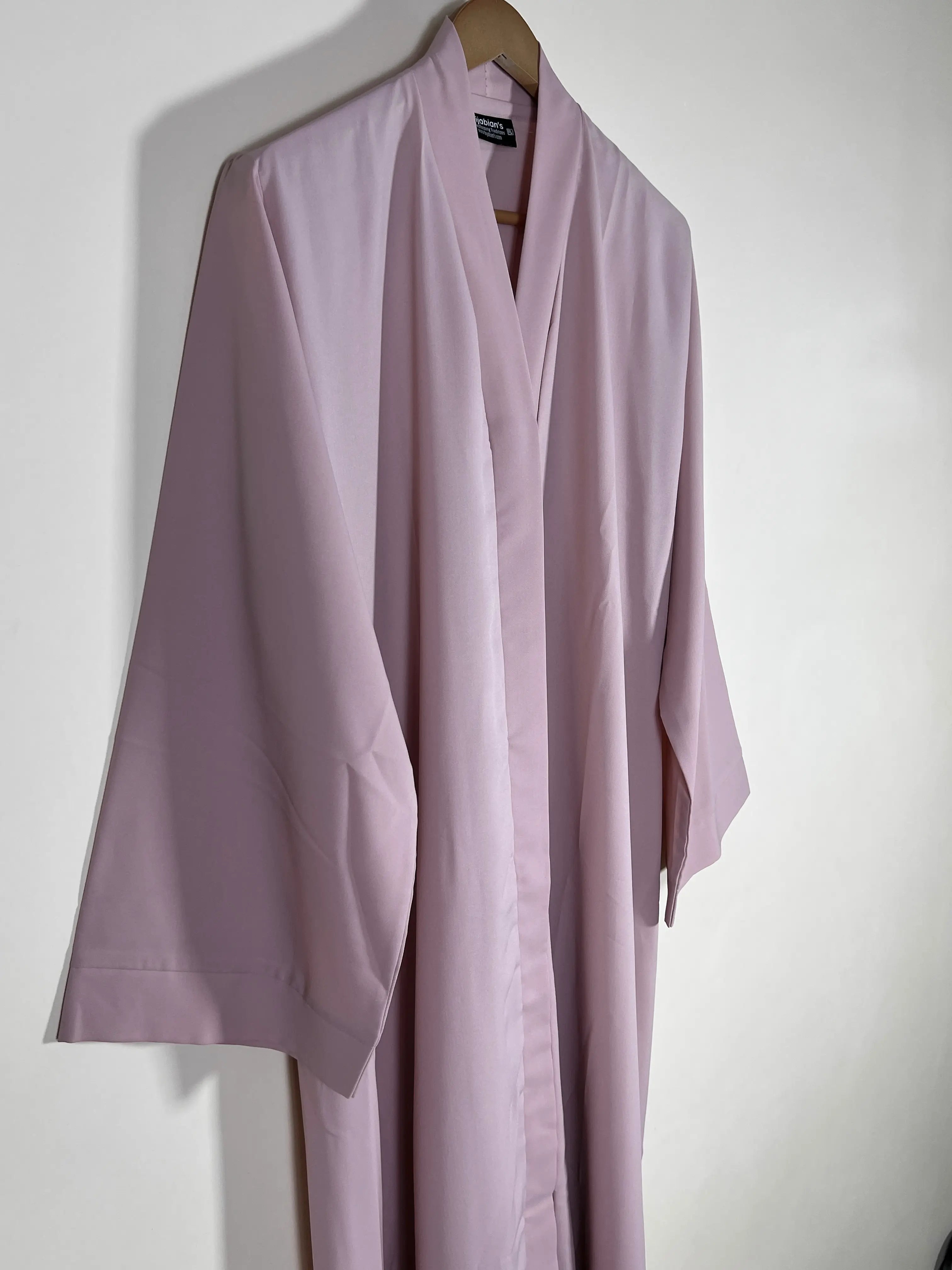 Blush Pink - Grace Open Abaya HJ1676