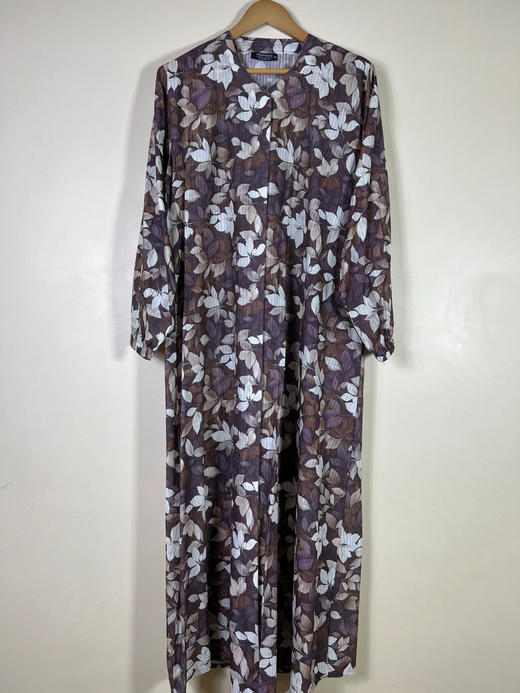 Mocha Brown - Arabic Lawn Abaya HJ1682