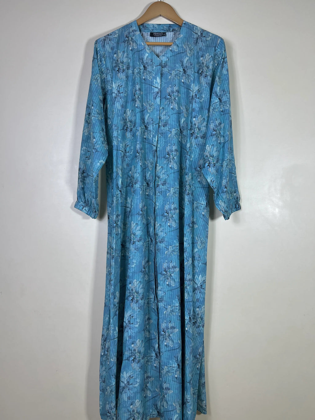 Sky Blue - Arabic Lawn Abaya HJ1684