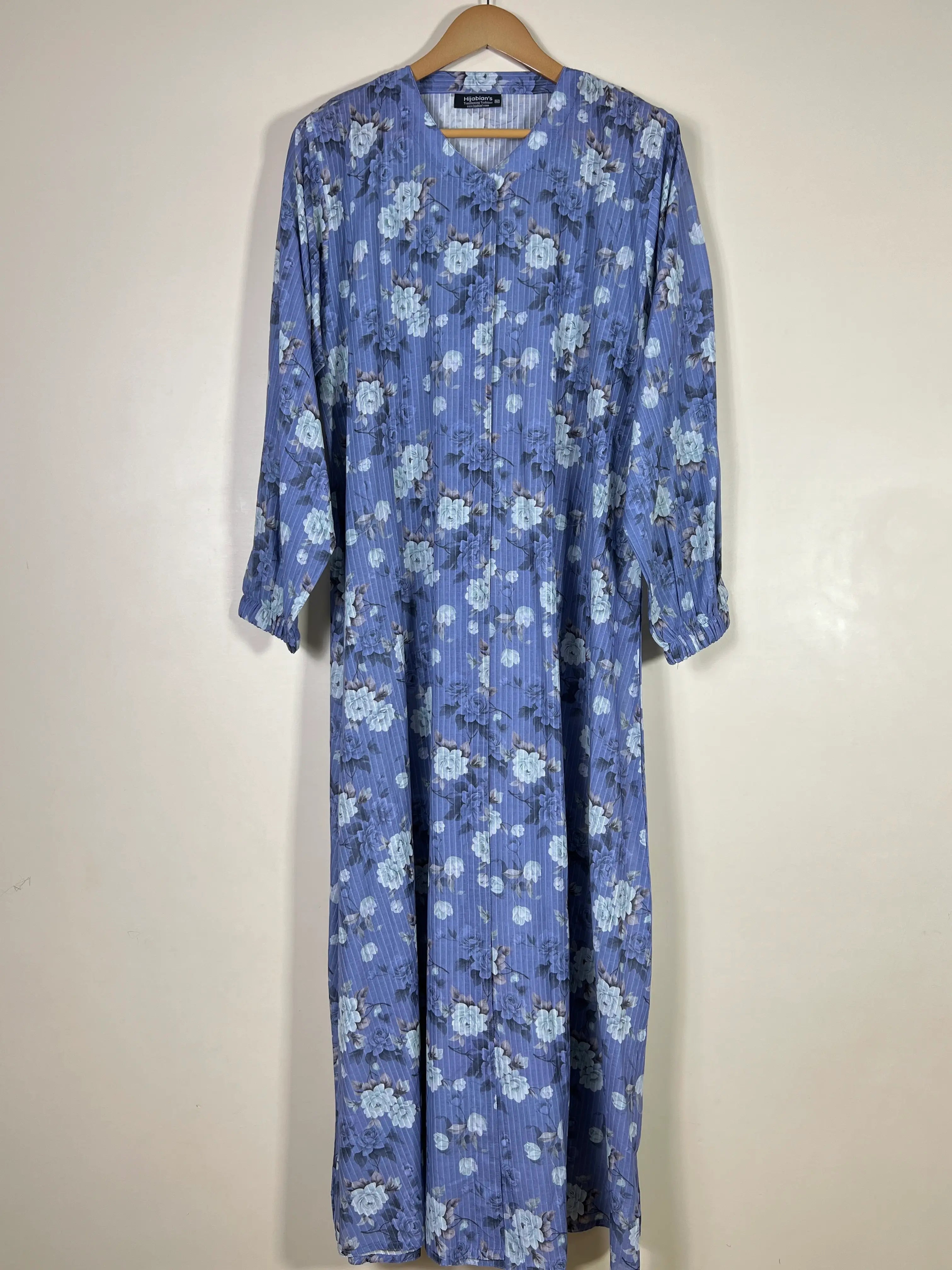 Lavender Blue - Arabic Lawn Abaya HJ1686