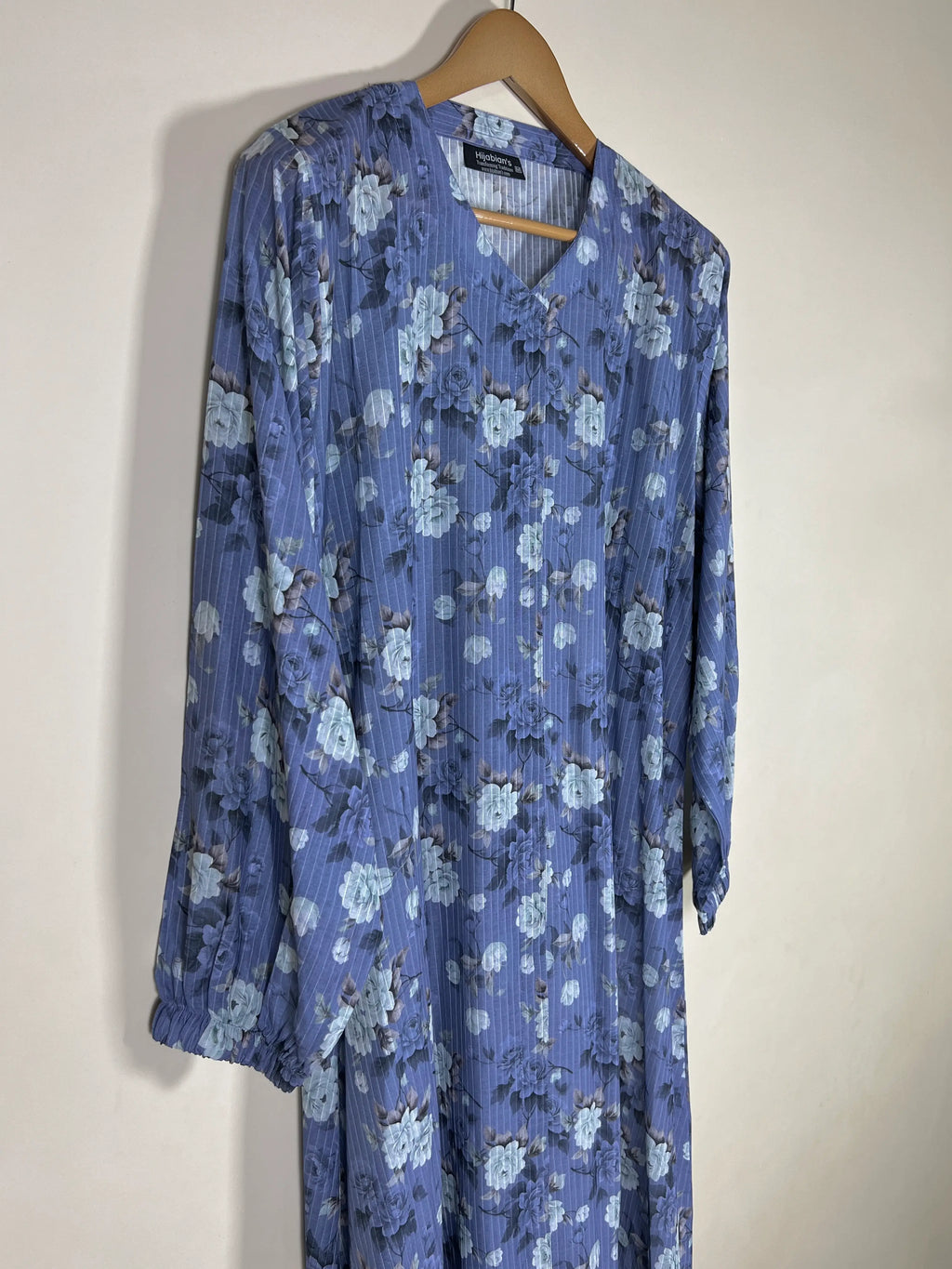 Lavender Blue - Arabic Lawn Abaya HJ1686