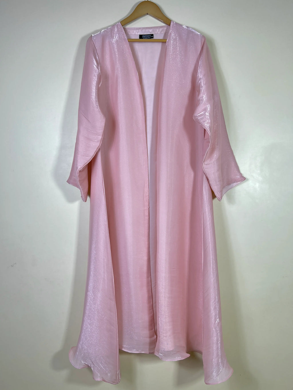 Blush Rose -  Zareen Crinkle Silk Abaya HJ1707