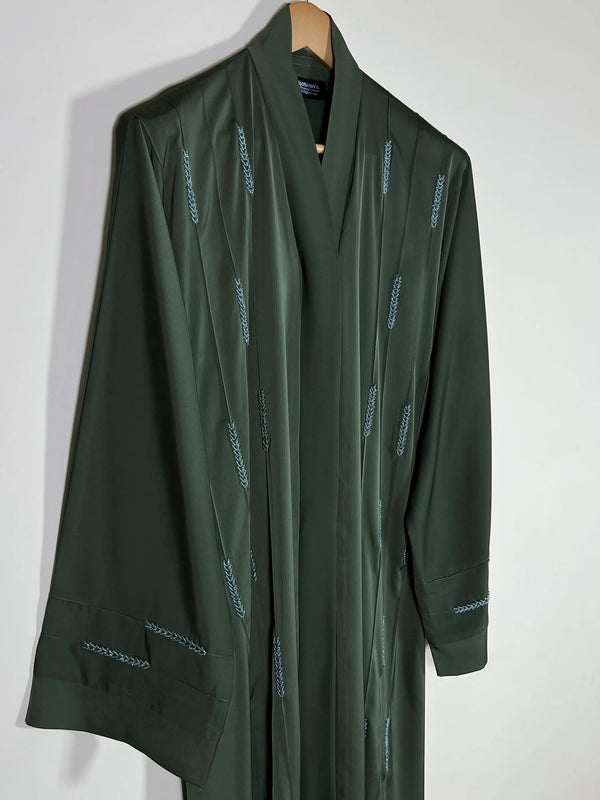 Olive Green - Yasmin Abaya HJ1697