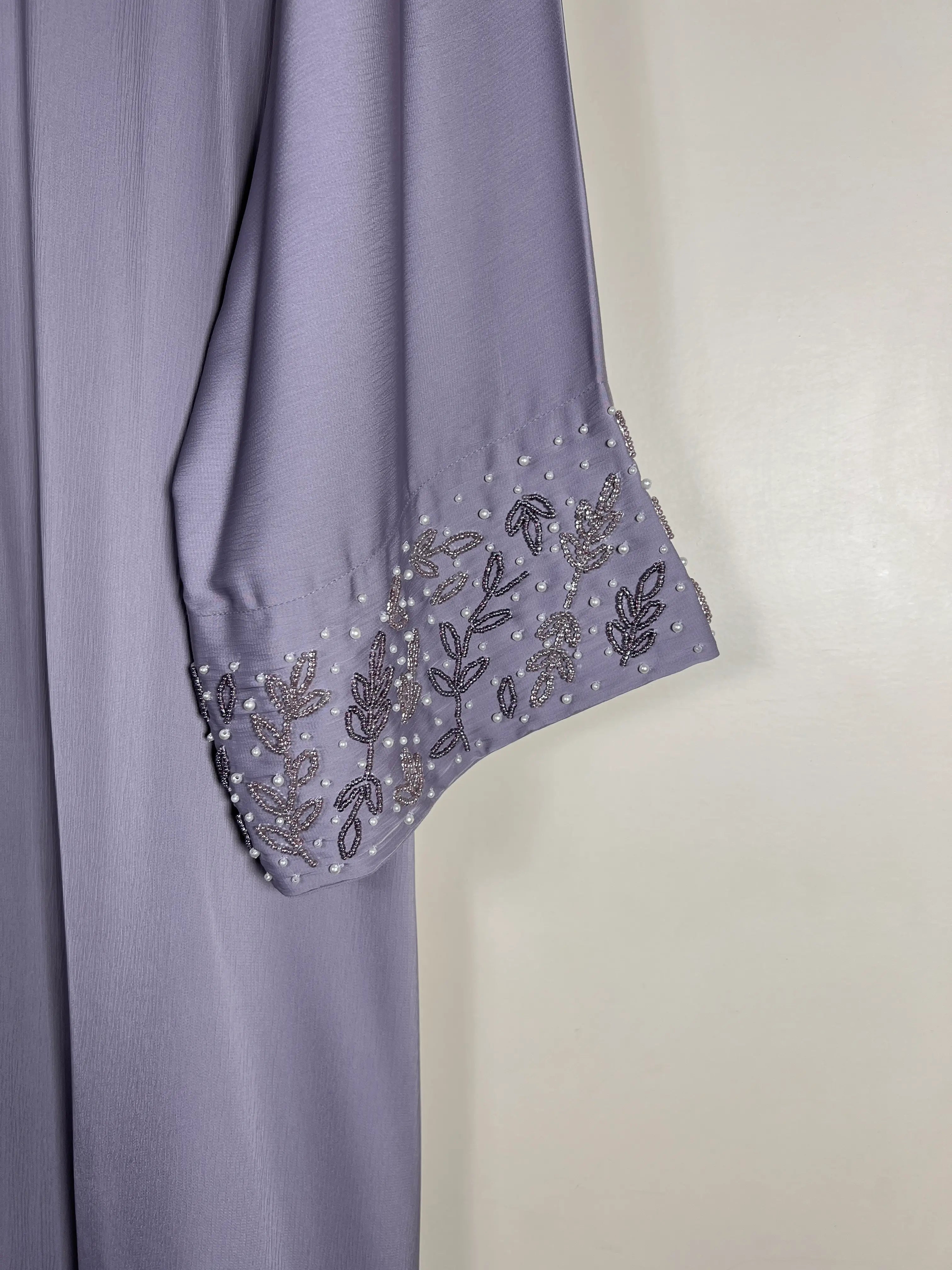 Lavender  - Majesty of Handwork Abaya HJ1699