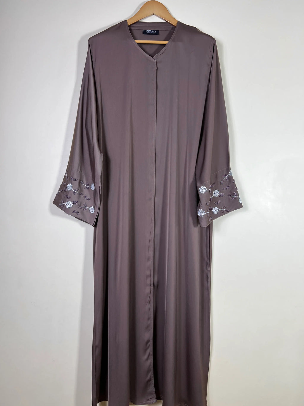 Mocha Taupe - Ravina Handwork Abaya HJ1700