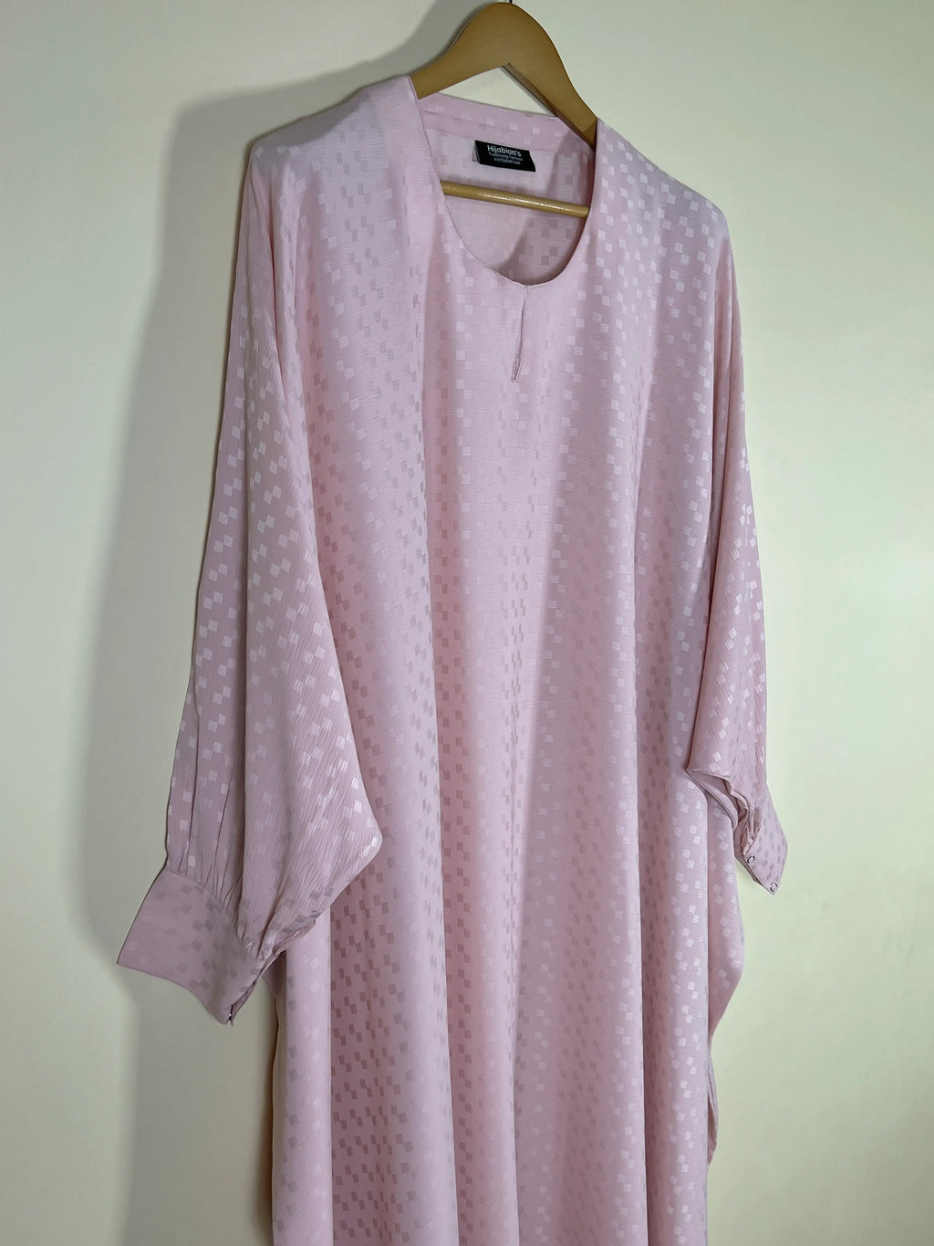 Rosé Mosaic Abaya HJ1703