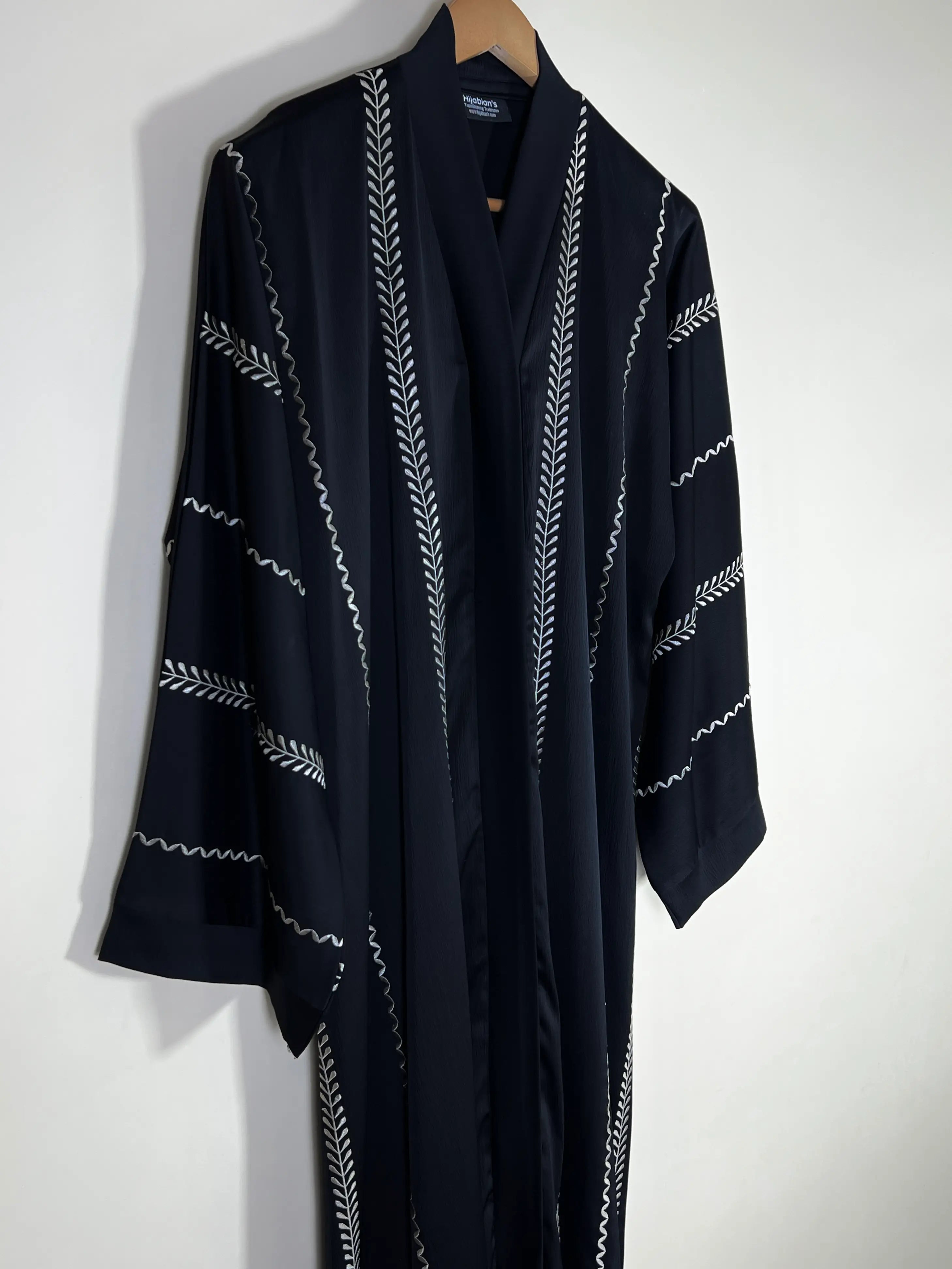 Black - Cannes Abaya HJ1705
