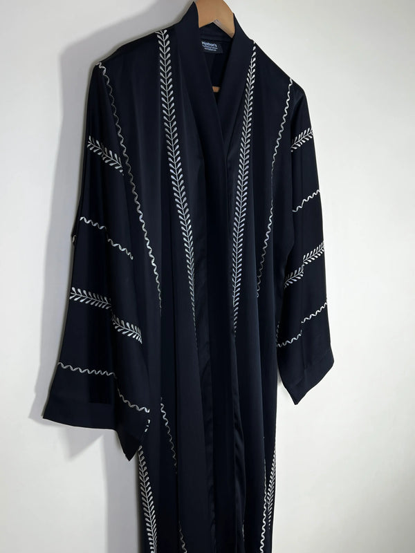 Black - Cannes Abaya HJ1705