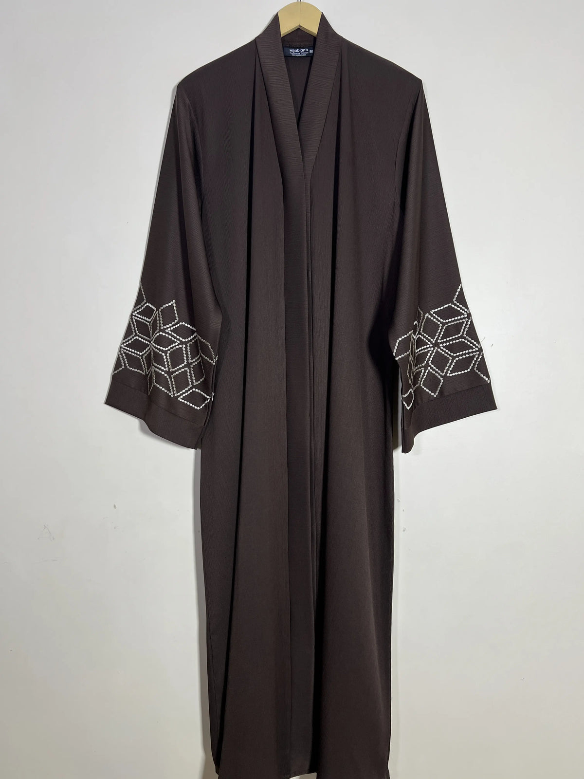 Brown - Sapphire Luxe Abaya HJ1410 Main image
