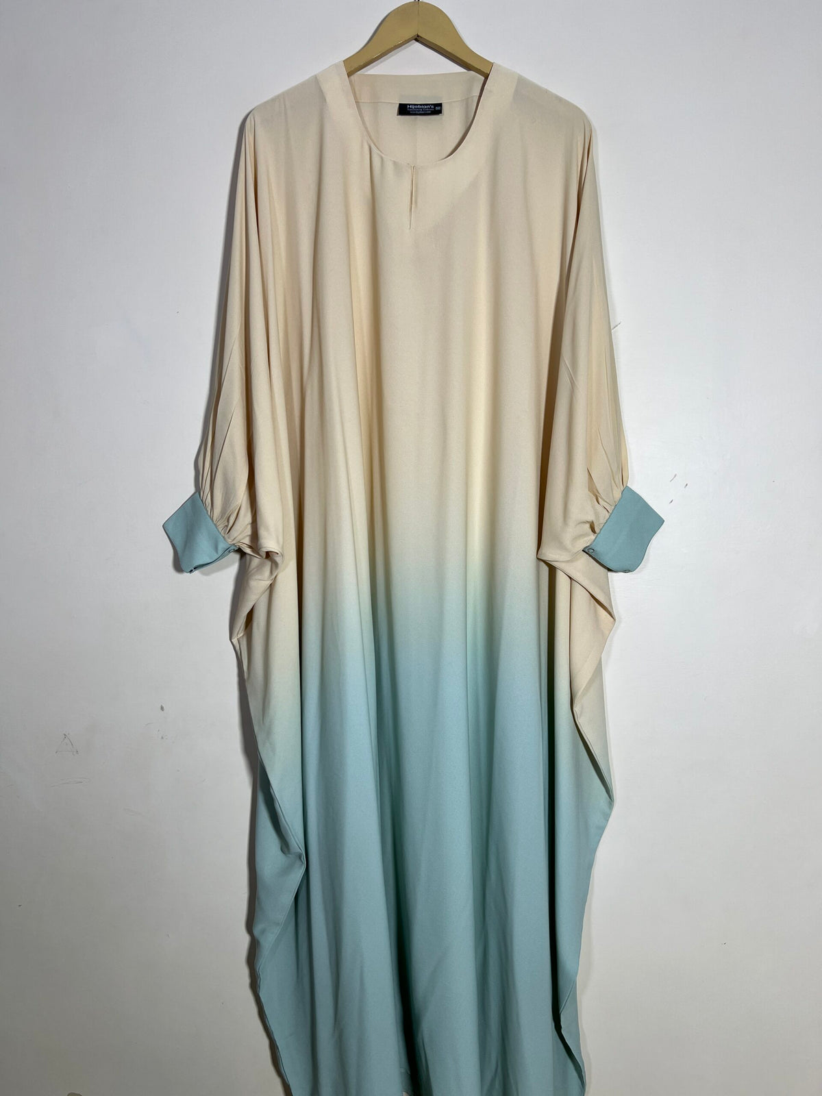 Sea Breeze Ombre Butterfly Abaya Main image